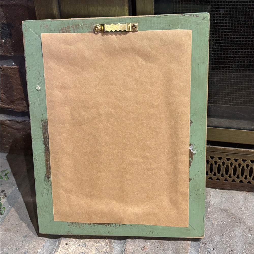 Framed Vintage Rose Print - Picture 4 of 4